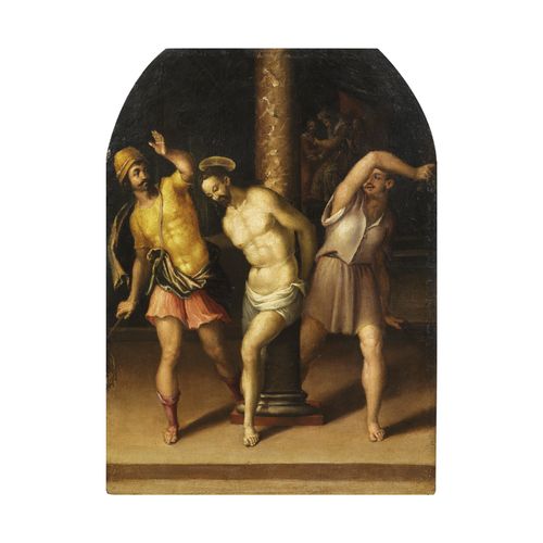 Null École d'Italie centrale, XVIIe siècle
FLAGELLAZIONE DI CHRIST
huile sur pan&hellip;