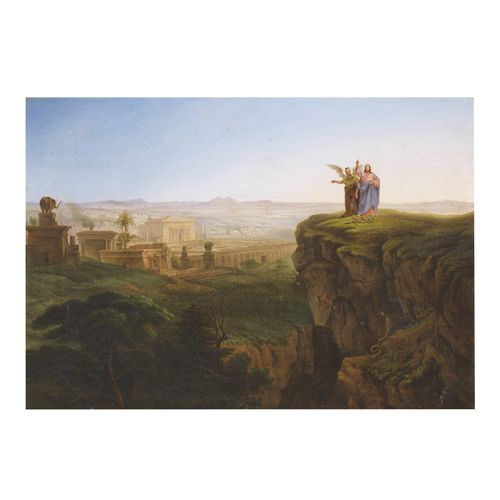 Null Neoclassical artist, early 19th century
THE TEMPTATION OF CHRIST
oil on can&hellip;