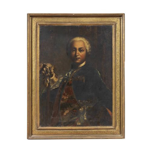 Null École émilienne, XVIIIe siècle
PORTRAIT D'UN NOBLEMAN
huile sur toile, cm 8&hellip;