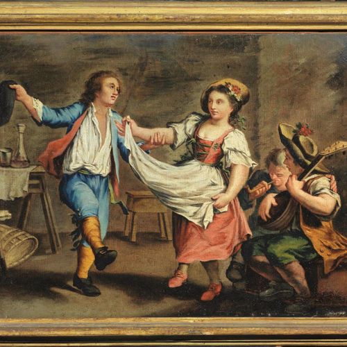 Null Venetian school, 18th century
GENRE SCENES
five paintings oil on canvas, cm&hellip;