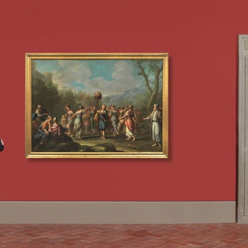Null 归属保罗-德-马蒂斯
《大卫的胜利》
布面油画，cm 117x169
 
 Attribuito a Paolo De Matteis
(Piano &hellip;
