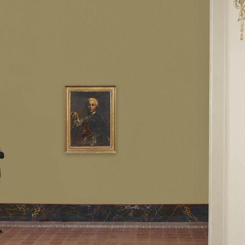 Null 埃米利安学校，18世纪
贵族肖像
布面油画，cm 84,5x62
 
 Scuola emiliana sec.XVIII
RITRATTO DI N&hellip;