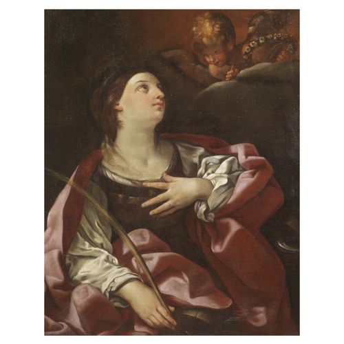 Null École émilienne, XVIIe siècle
SAINT CATHERINE D'ALEXANDRIE
huile sur toile,&hellip;