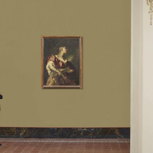 Null 托斯卡纳学校，17世纪
SAINT CATHERINE OF ALEXANDRIA
布面油画，cm 119x89
 
 Scuola toscana,&hellip;
