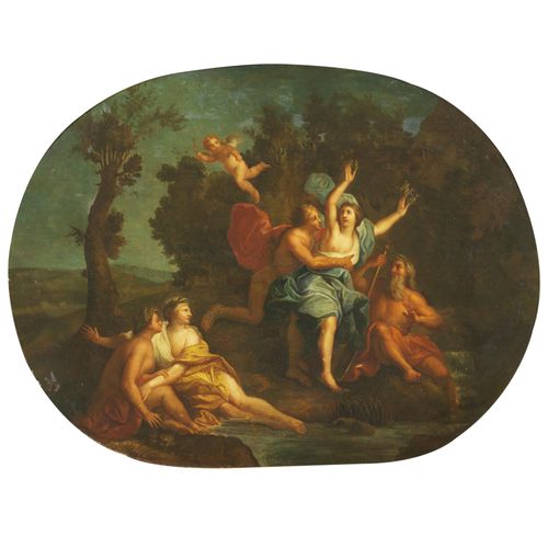 Null 意大利学校，18世纪
APOLLO AND DAPHNE
The DEATH OF ADONIS
oil on canvas, cm 94x117,5&hellip;