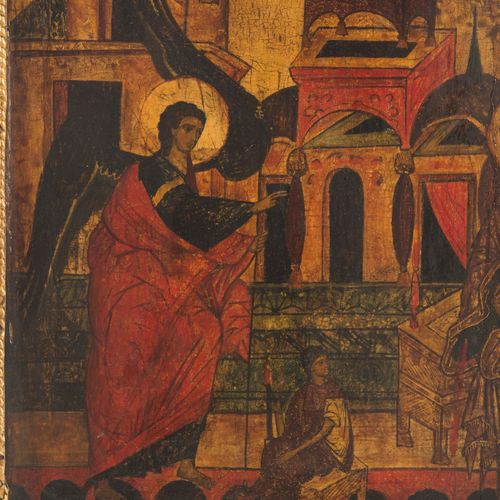 Verkündigung an Maria mit Basma Ruso, c. 1600. (1) Icono. Témpera sobre fondo de&hellip;