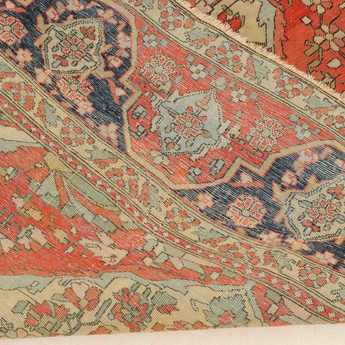 Kashan-Mohtasham Z-Persia, c. 1900, so-called "Mohtasham". Finely woven carpet. &hellip;