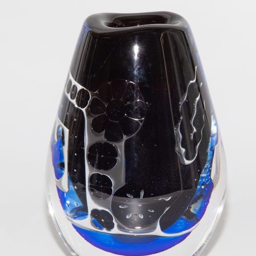 Edvin Öhrström Vase "Ariel". Conception : 1937, Réalisation : Orrefors/Suède, 19&hellip;