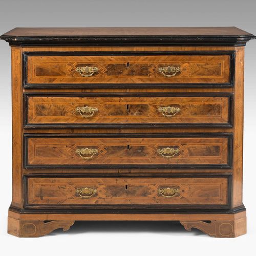 Grosse Kommode Baroque 18th century Northern Italy. Walnut, yew wood. Top later &hellip;