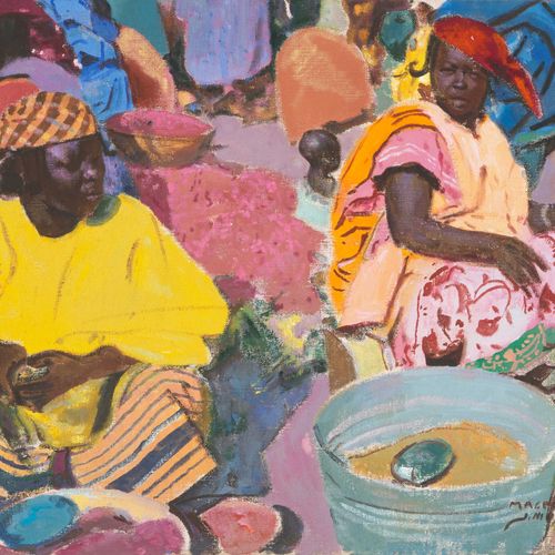 Majorelle, Jacques (Nancy 1886-1962 Paris)

Market of Macenta, Guinea. 1952. Oil&hellip;