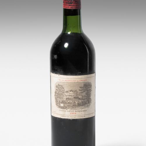 Château Lafite Rothschild 1959年，一级特等酒庄。波亚克（Pauillac）。1瓶。