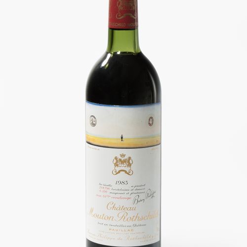 Château Mouton Rothschild 1983年，1号特级园。波亚克（Pauillac）。1瓶。