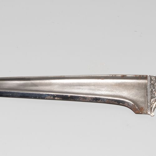 Messer, Pishkabz Indopersisch, 19.Jh. Beinknauf beschnitzt: Löwenkopf mit einer &hellip;