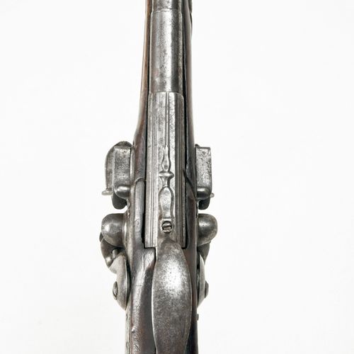 Steinschloss- Bockpistolepistole Germany, early 18th century. Two overlapping ro&hellip;