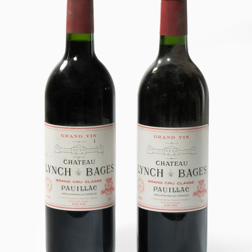 Château Lynch Bages 1994. 5ème Cru. Pauillac. 2 bouteilles.