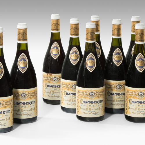 Chambertin 
6 Flaschen 1981, 6 Flaschen 1982. Domaine Armand Rousseau p&fils. Co&hellip;