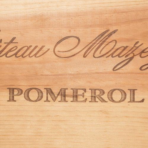 Château Mazeyres 2002. Pomerol. Boîte en bois originale. 6 bouteilles.