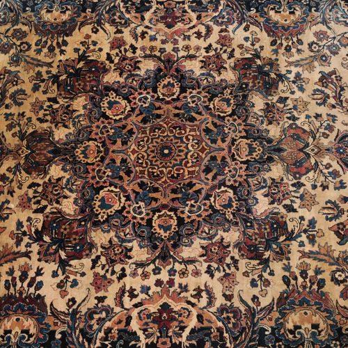 KIRMAN Kirman

Z-Persia, circa 1910. Very unusual pattern. A magnificent midnigh&hellip;