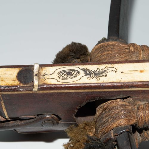 Jagdarmbrust Hunting crossbow

Germany, c. 1600. Elaborately decorated fruitwood&hellip;