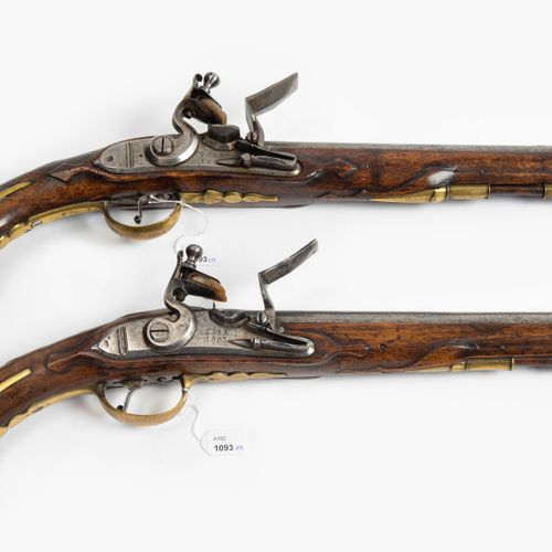 Steinschlosspistolen-Paar Paire de pistolets à silex

Russie, vers 1803. Les arm&hellip;