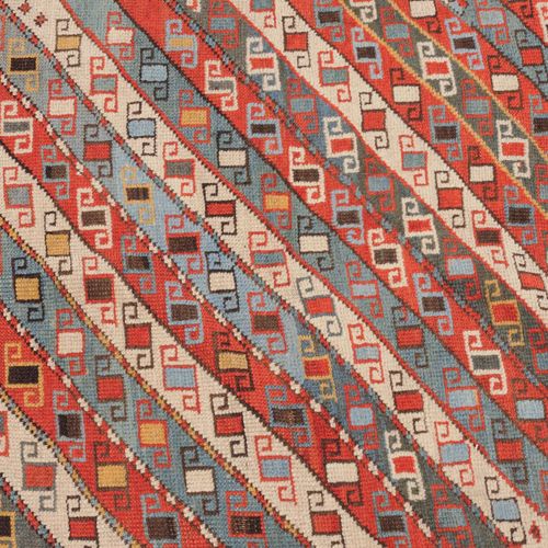 GENDJE Gendje

Z Caucaso, 1900 circa. Le strisce diagonali in blu, bianco e ross&hellip;