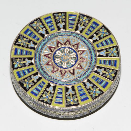 Dose Box

Moscow, 1882-1899. Silver-gilt/enamel. Maker's mark Pavel A. Ovchinnik&hellip;