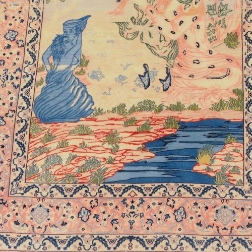 Isfahan Isfahan

Z Persia, c. 1960. Cork wool pile, silk warp. Tapestry. A pair &hellip;