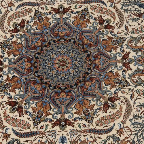 Isfahan Isfahan

Z-Persia, c. 1960. Cork wool pile material, silk warp. Signed a&hellip;