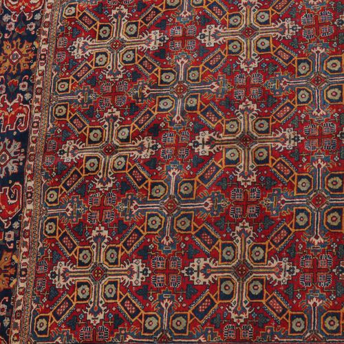 GHOM Ghom

Z Persia, c. 1940 Dense floral composition. The red central field is &hellip;
