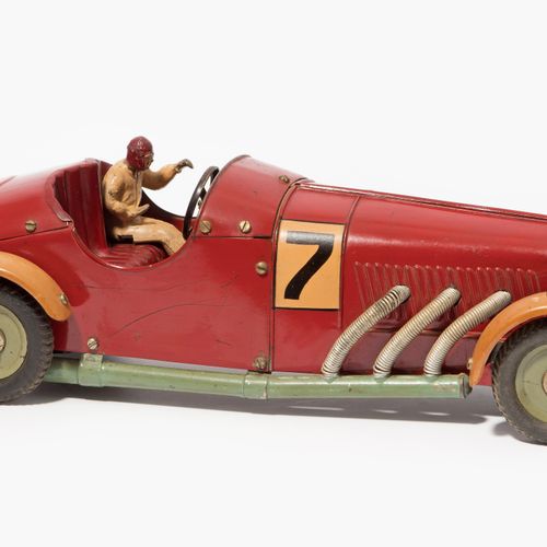 Märklin, Baukastenauto "Rennwagen 7" Märklin, "Racing Car 7 "建筑套件车。

德国，约1935年，有&hellip;