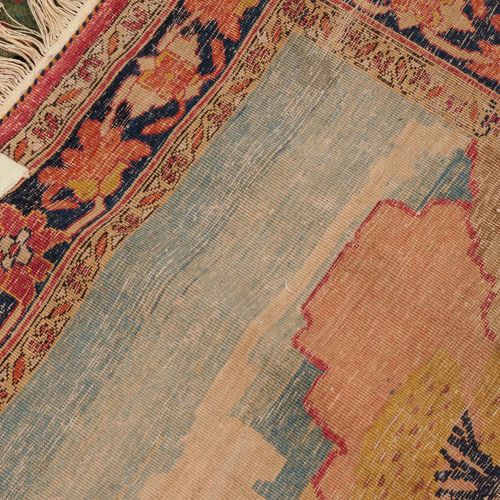 Kirman-Figural Kirman figurato

S Persia, 1880 circa, tappeto figurato. Il legge&hellip;