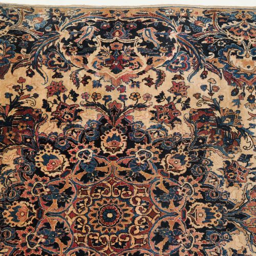 KIRMAN Kirman

Z-Persia, circa 1910. Very unusual pattern. A magnificent midnigh&hellip;