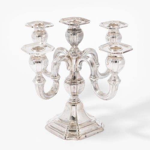 GIRANDOLE Girandole

Schwäbisch Gmünd, around 1900, silver, weighted foot. Maste&hellip;