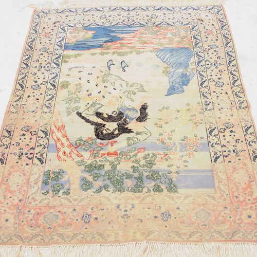 Isfahan Isfahan

Z Persia, c. 1960. Cork wool pile, silk warp. Tapestry. A pair &hellip;