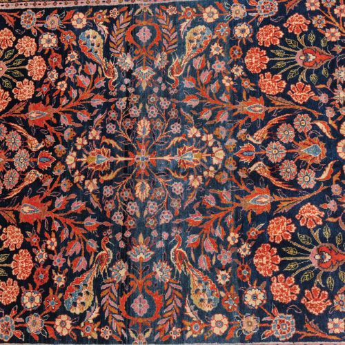 KASHAN Kashan

Z Persia, c. 1910. A symmetrical floral design is presented on a &hellip;