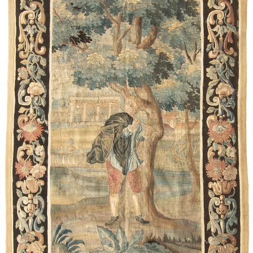 Gobelin Tapestry

France, c. 1700. Under a tree a young man is depicted playing &hellip;