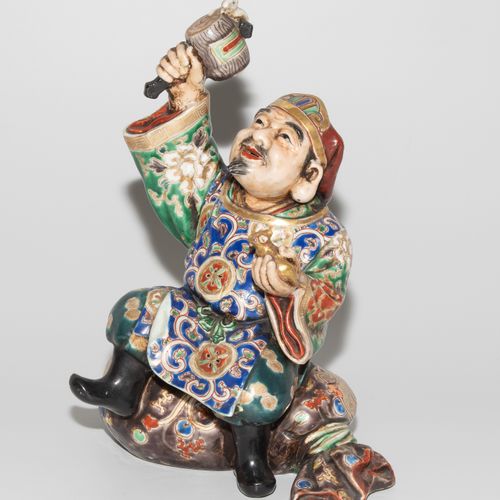 Hotei-Figur Figurine Hotei

Japon, milieu du XXe siècle. Porcelaine. Kutani. Rep&hellip;