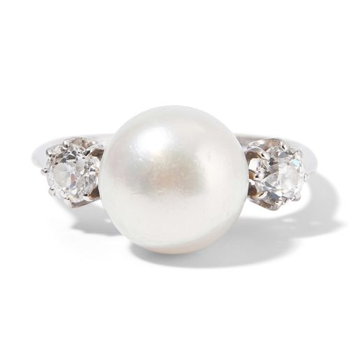 Naturperlen-Diamant-Ring Anello con perla naturale e diamante

Primi anni del 20&hellip;