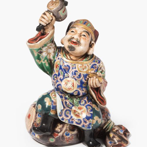 Hotei-Figur Figurine Hotei

Japon, milieu du XXe siècle. Porcelaine. Kutani. Rep&hellip;