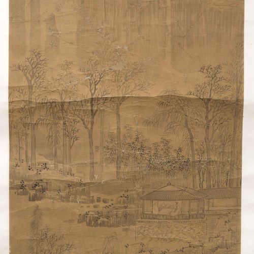 Wen Zhenmeng (1574–1636), zugeschrieben. Wen Zhenmeng (1574-1636), attribué.

Pe&hellip;