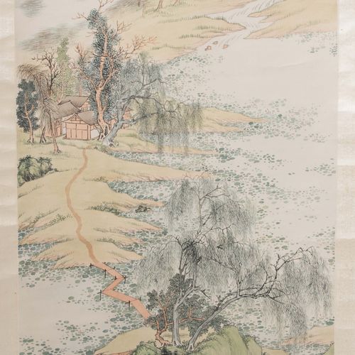 Malerei Malerei

China, Ende 20.Jh. Tusche und Farbe auf Papier. Nach Wang Hui, &hellip;