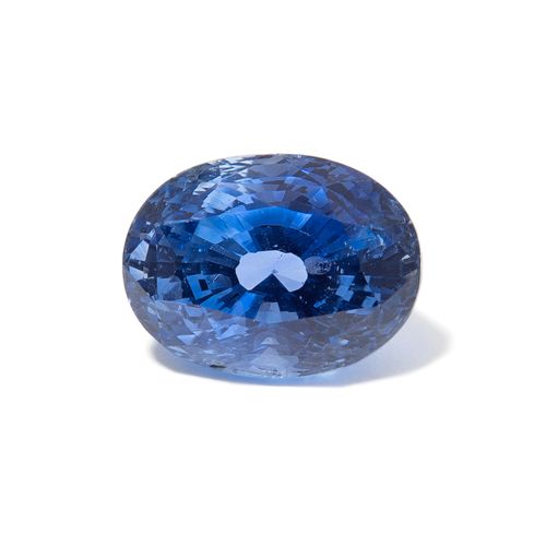 Loser Saphir 松散的蓝宝石

5.25克拉，椭圆形切割，斯里兰卡，未经处理。口头报告 GGTL 21-G7645, 07.2021.