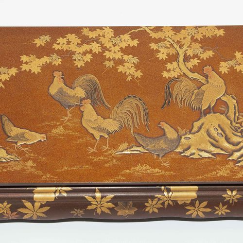 Kourodai (Ständer) Kourodai (stand)

Japon, vers 1900. Laque avec makie d'or. Re&hellip;