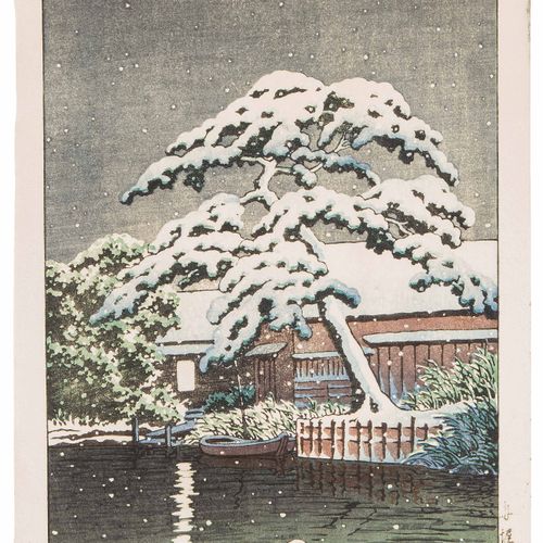 Kawase Hasui (1883–1957) 川濑长井 (1883-1957)

重印。签名：Hasui and dated Showa 7 (1932).&hellip;
