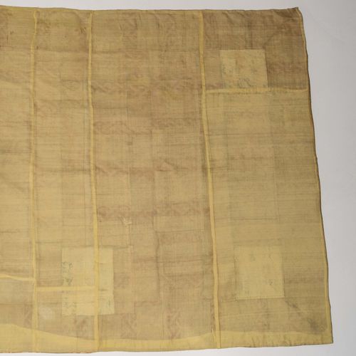 Textilie Textile

Japan, 19th century. Woven silk, partly with kinran gold threa&hellip;