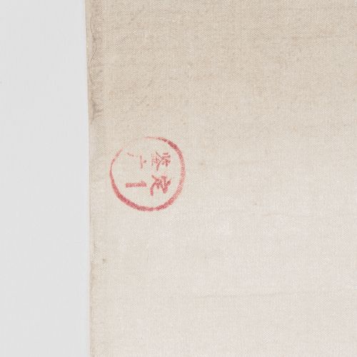 Malerei 绘画

中国，19世纪。 卷轴画。纸上水墨。署名 "中石"，日期为同治十三年（1874）。形象化的场景。一位学者向其他人展示了一个小竹篮。

有&hellip;
