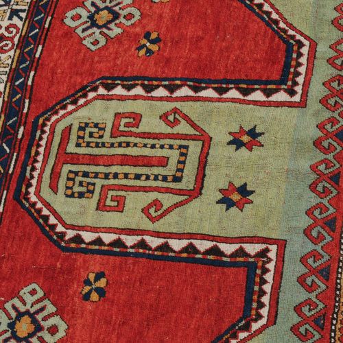 Schild-Kazak Scudo Kazak

Z Caucaso, 1910 circa. Il campo rosso mattone è decora&hellip;