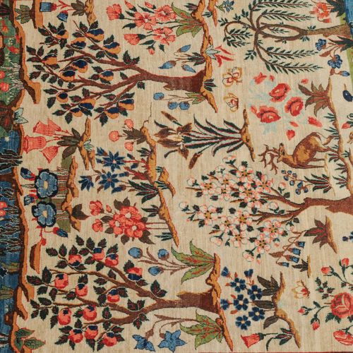 Isfahan Ispahan 
Z-Perse, vers 1910. Représentation d'un verger. Des oiseaux pas&hellip;
