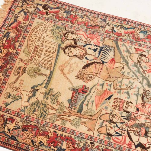 Täbris-Bildteppich Tabriz tapestry

NW Persia, c. 1910. In the main field King B&hellip;