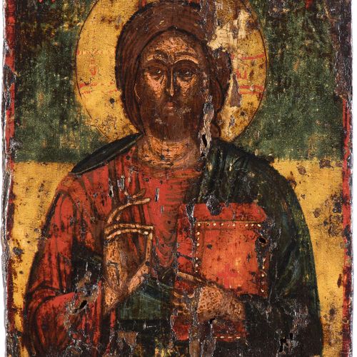 Christus Pantokrator Le Christ Pantocrator 
Grec, 18e s. Tempera sur fond de cra&hellip;
